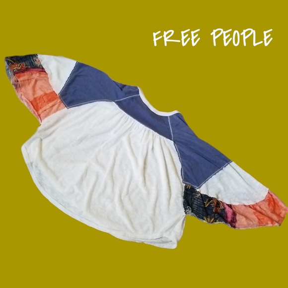 FREE PEOPLE "Friday Fever" Raglan Top - Picture 3 of 4